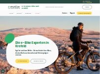 Website Screenshot e-motion e-Bike Welt, Dreirad- & Lastenfahrrad-Zentrum Krefeld