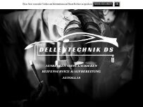 Website Screenshot Dellentechnik Ds