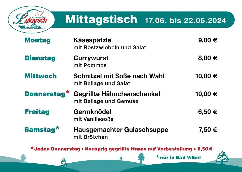 Bilder Metzgerei Lukarsch GmbH