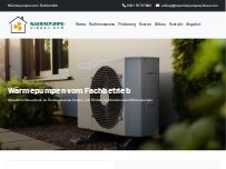 Website Screenshot waermepumpe-einbau.com / Wolfgang Schlösser UG Berlin