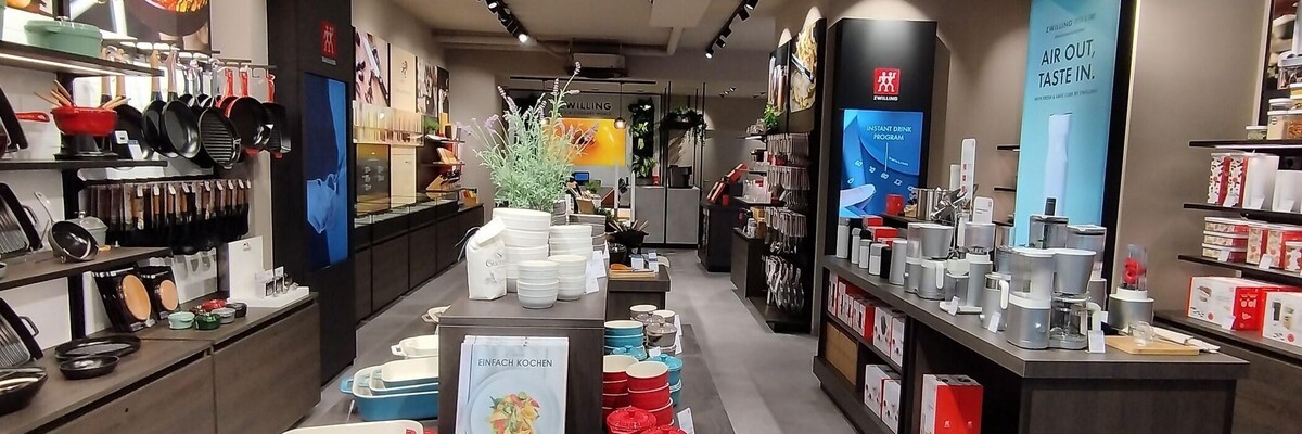 Bilder ZWILLING Shop Düsseldorf