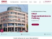 Website Screenshot ERGO Regionaldirektion