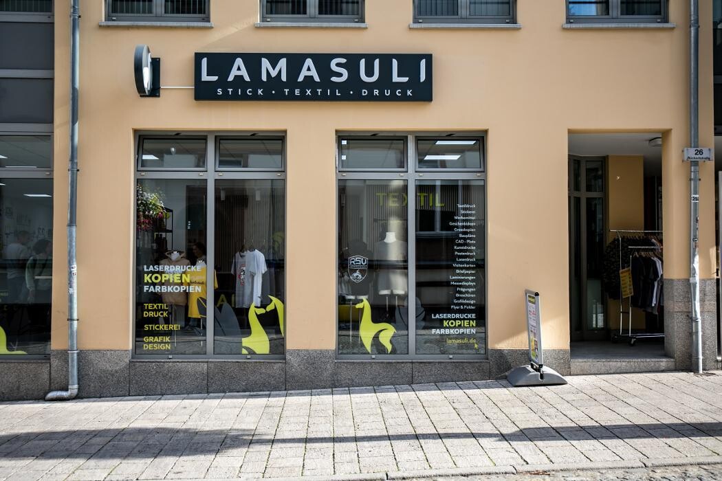 Bilder Lamasuli OHG - Kopieren, Digitaldruck, Werbeartikel und Textilveredelung