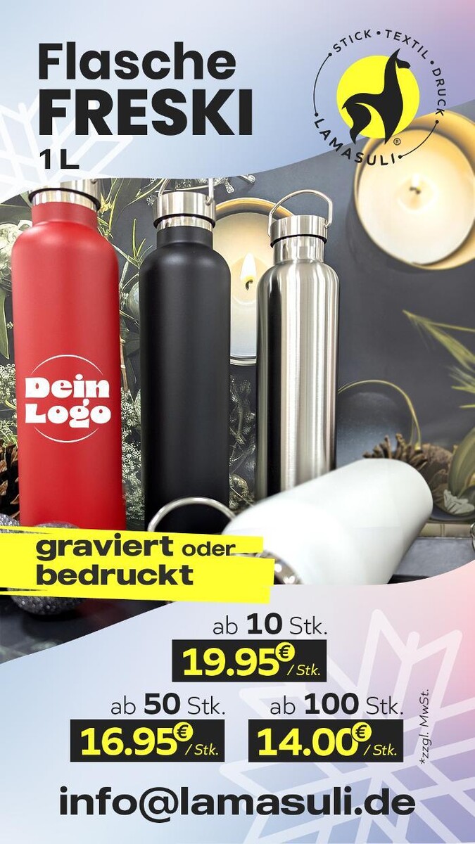 Bilder Lamasuli OHG - Kopieren, Digitaldruck, Werbeartikel und Textilveredelung