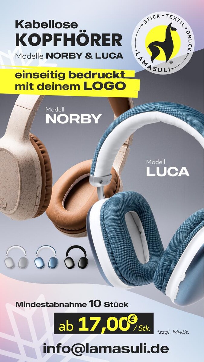 Bilder Lamasuli OHG - Kopieren, Digitaldruck, Werbeartikel und Textilveredelung