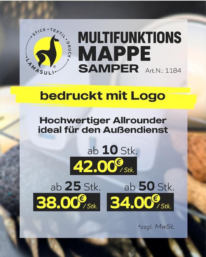 Bilder Lamasuli OHG - Kopieren, Digitaldruck, Werbeartikel und Textilveredelung