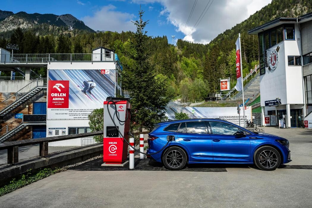 Bilder ORLEN CHARGE Ladestation