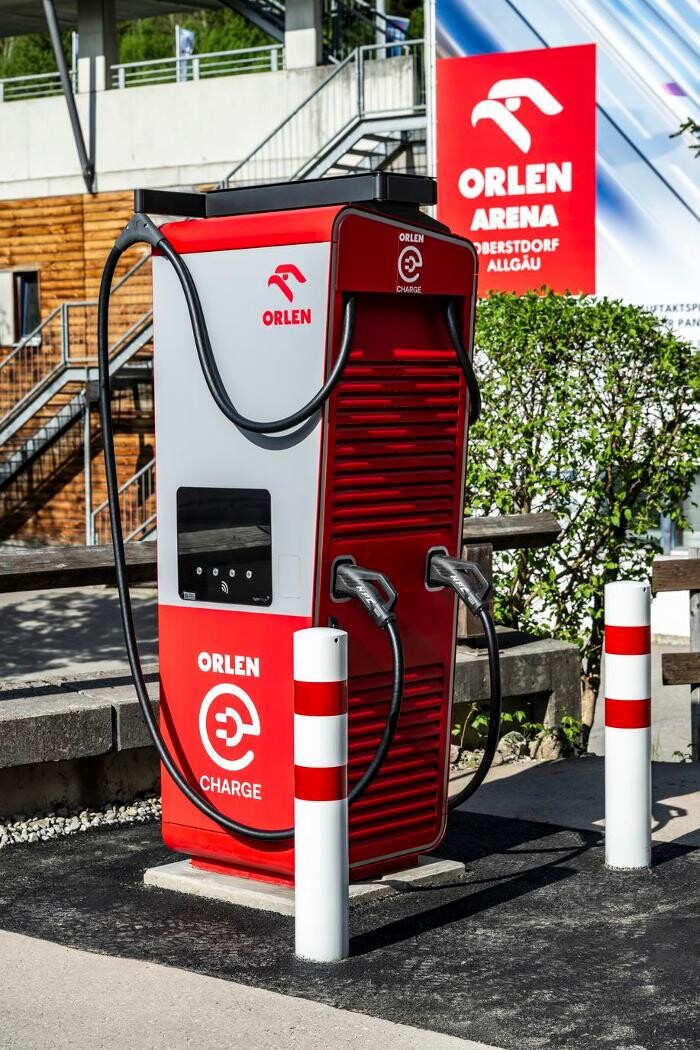 Bilder ORLEN CHARGE Ladestation