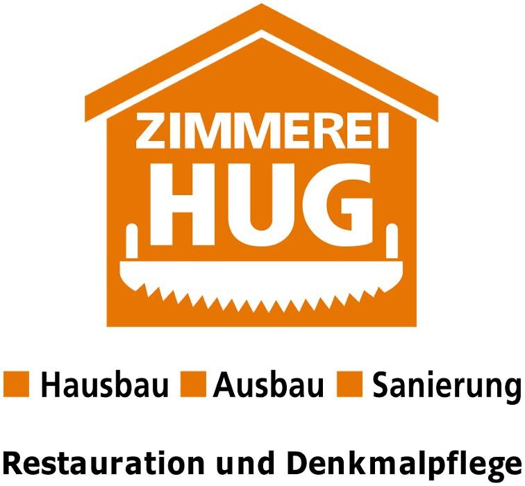 Hug Zimmerei Hausbau Ausbau Sanierung Logo