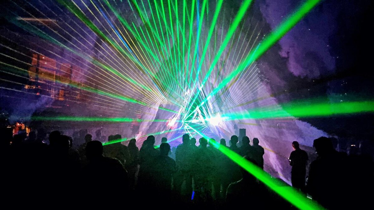 Bilder ACLS-Lasershow