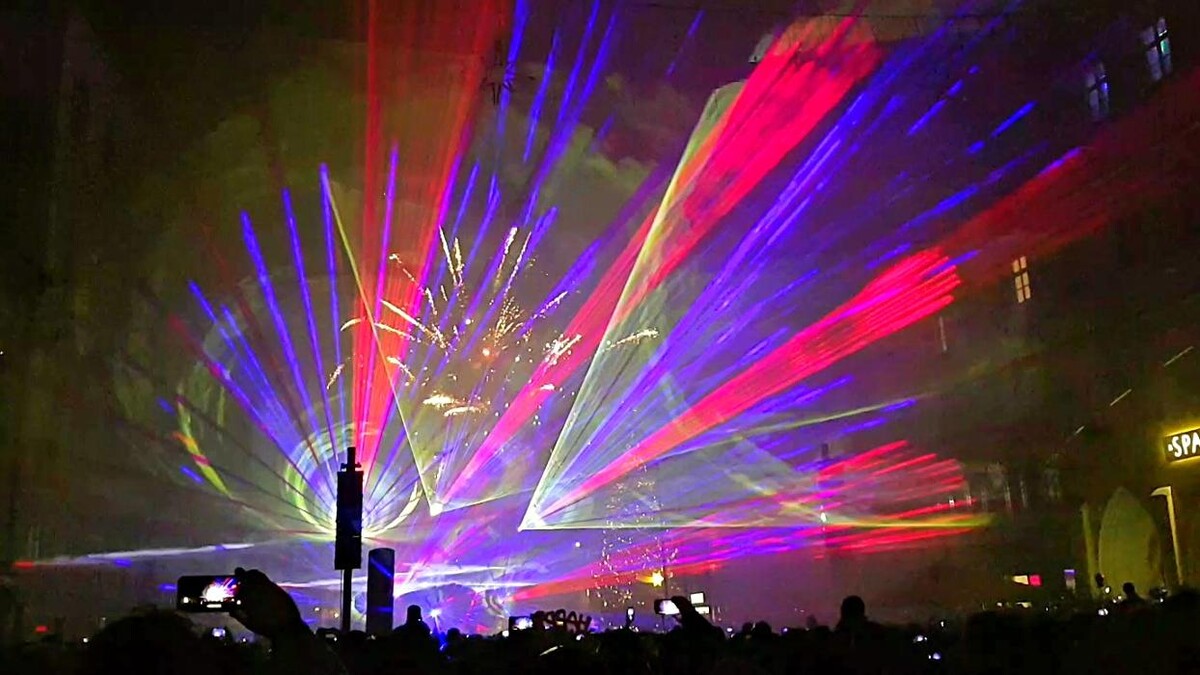 Bilder ACLS-Lasershow