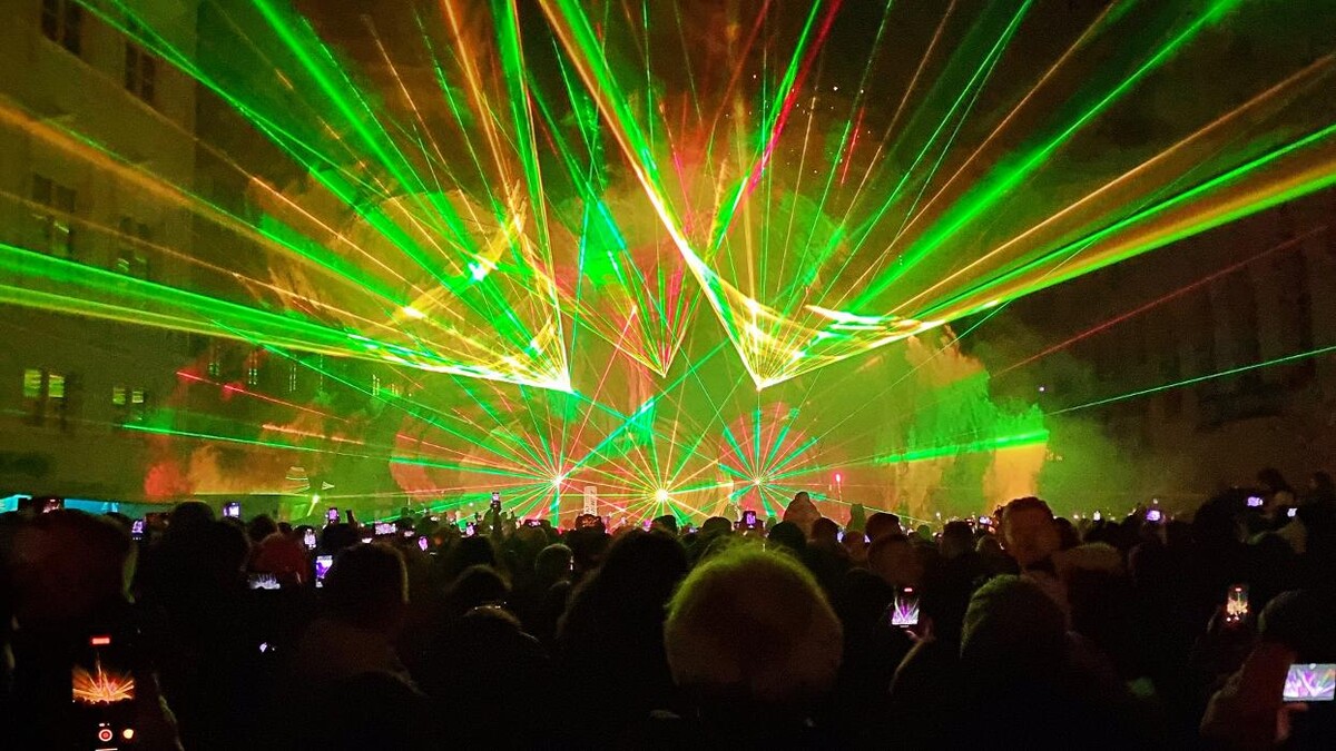 Bilder ACLS-Lasershow