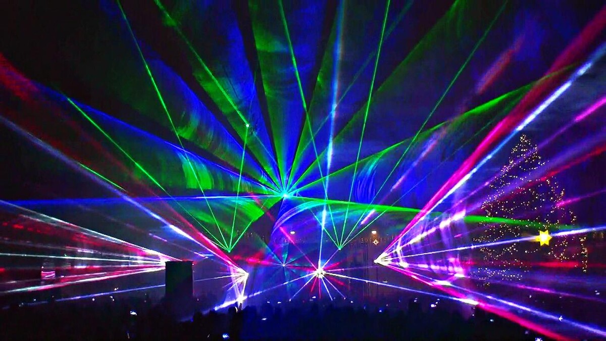 Bilder ACLS-Lasershow
