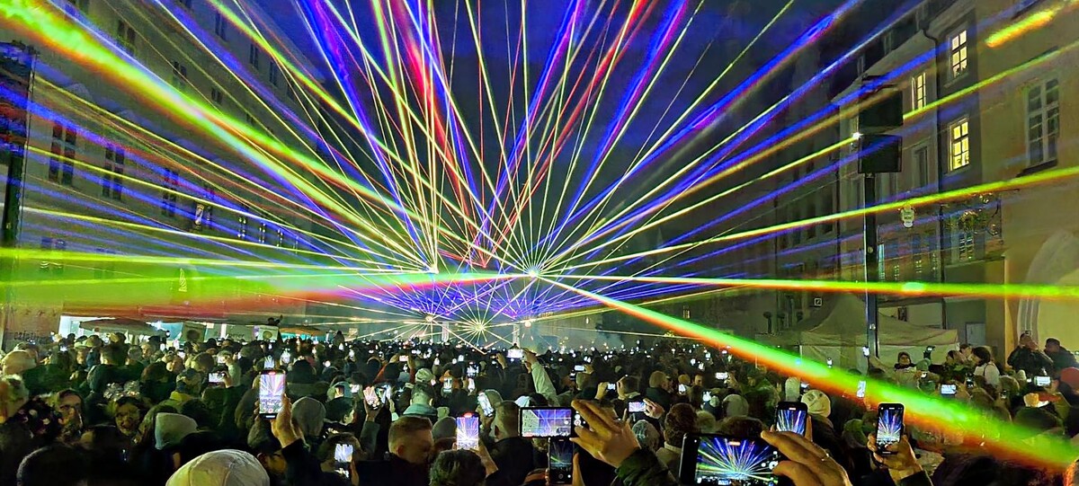 Bilder ACLS-Lasershow
