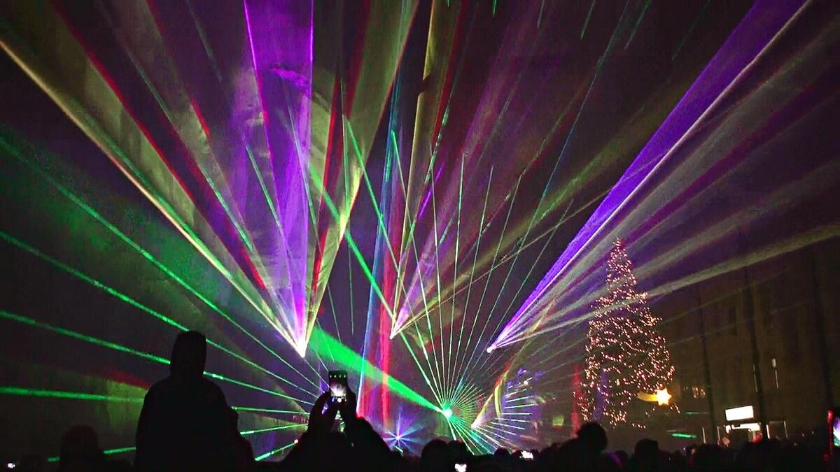Bilder ACLS-Lasershow