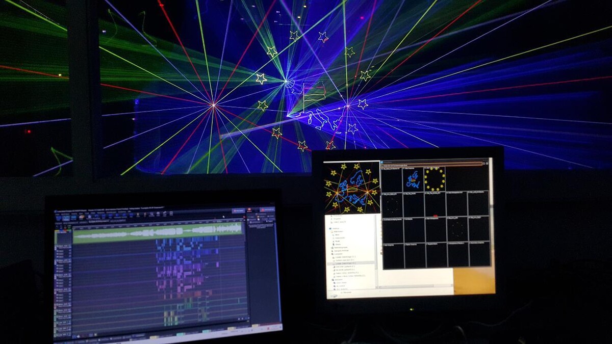 Bilder ACLS-Lasershow