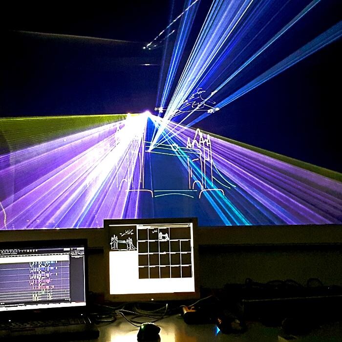 Bilder ACLS-Lasershow