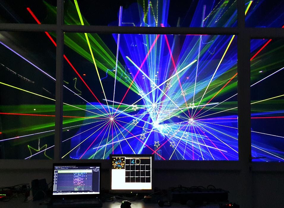Bilder ACLS-Lasershow