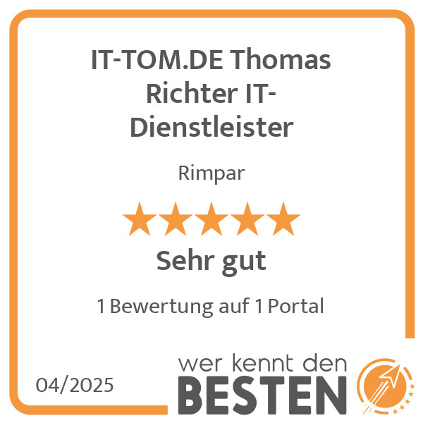 Bilder IT-TOM.DE Thomas Richter IT-Dienstleister