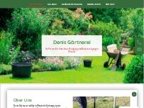 Website Screenshot Denis Gärtnerei