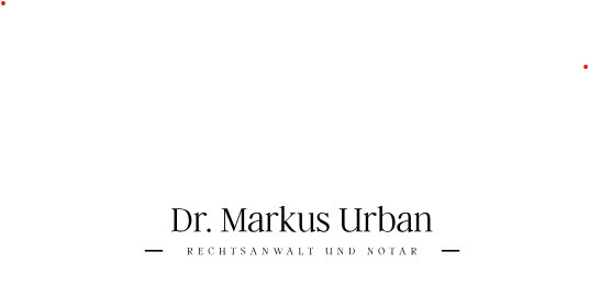 Dr. Markus Urban Rechtsanwalt und Notar mit Amtssitz in Hannover Logo