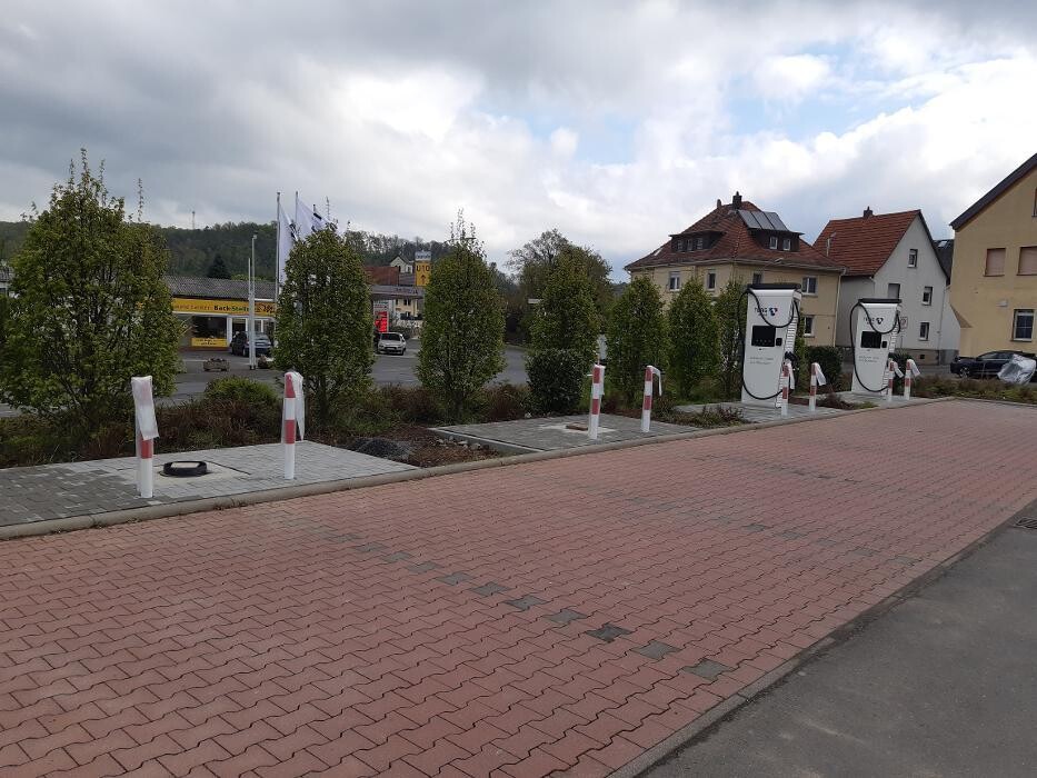 Bilder TEAG Mobil-Ladestation