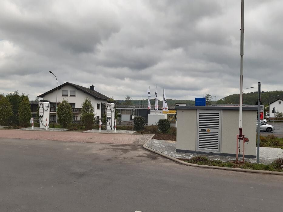 Bilder TEAG Mobil-Ladestation