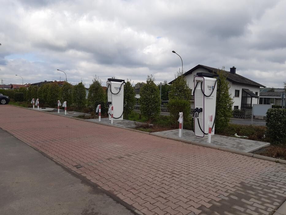 Bilder TEAG Mobil-Ladestation