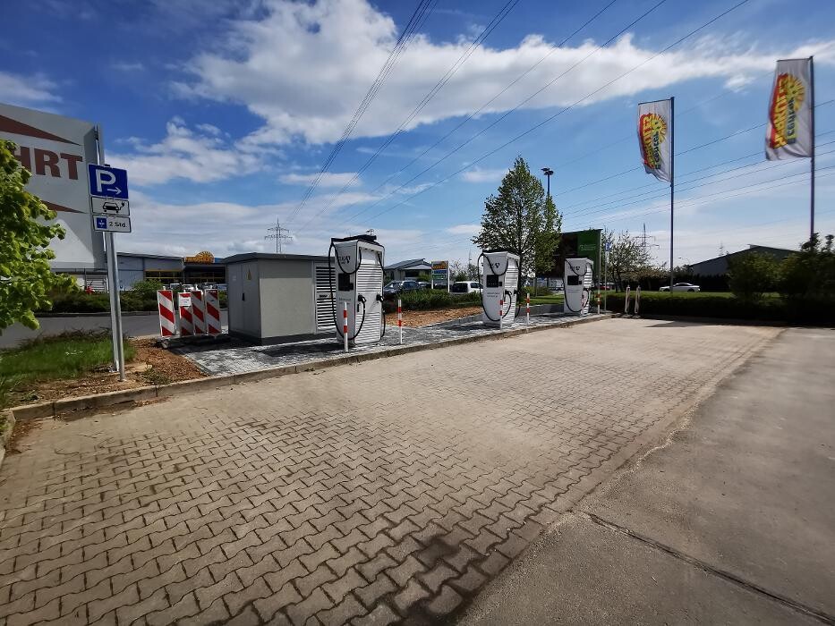 Bilder TEAG Mobil-Ladestation