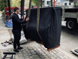 Bilder Berliner Klaviertransporte
