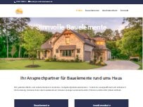 Website Screenshot Sinnvolle Bauelemente - Handelsvertretung Paul Mois