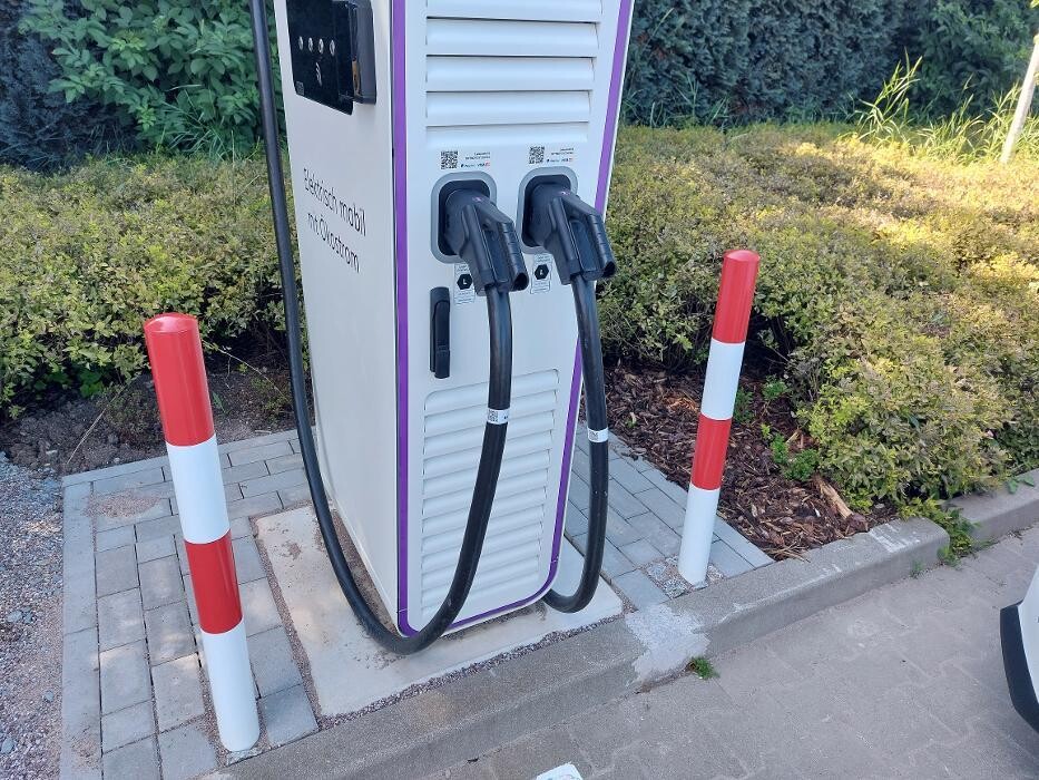 Bilder TEAG Mobil-Ladestation