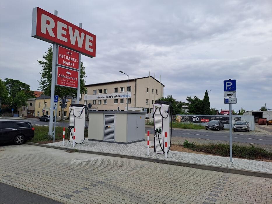 Bilder TEAG Mobil-Ladestation