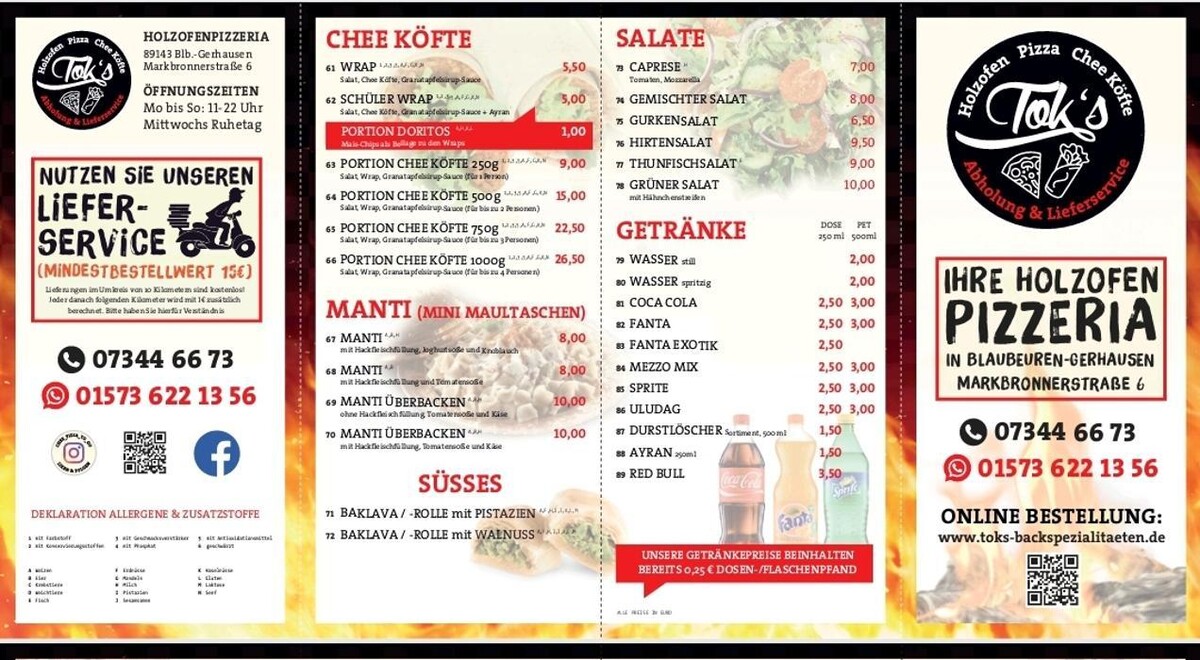 Bilder Tok's Holzofen Pizzaria