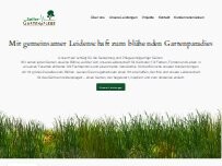 Website Screenshot Gartenpflege Sailer