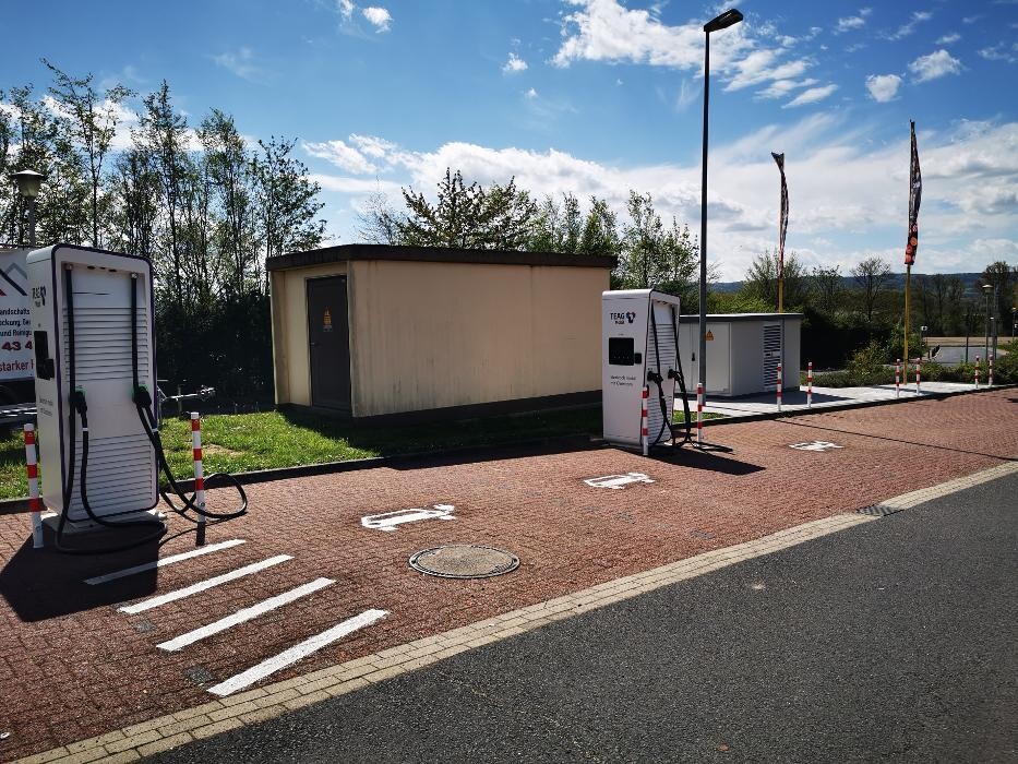 Bilder TEAG Mobil-Ladestation