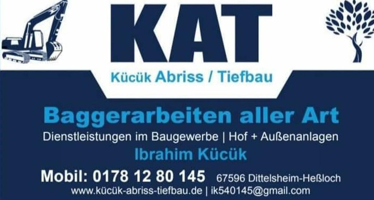 Bilder KAT Kücük Abriss & Tiefbau
