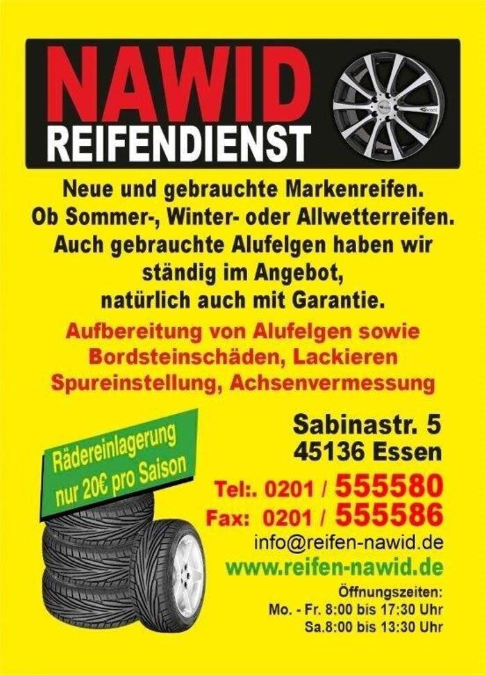 Bilder Nawid Reifendienst