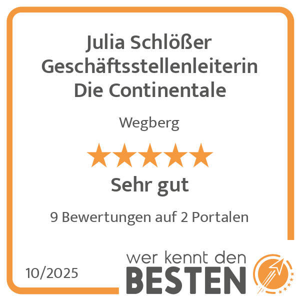 Bilder Julia Schlößer Geschäftsstellenleiterin Die Continentale
