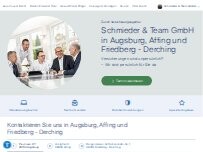 Website Screenshot Zurich Versicherungsagentur Schmieder & Team GmbH