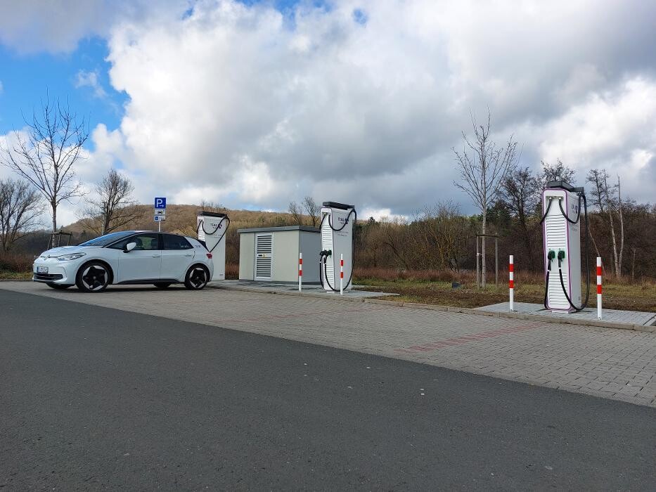 Bilder TEAG Mobil-Ladestation