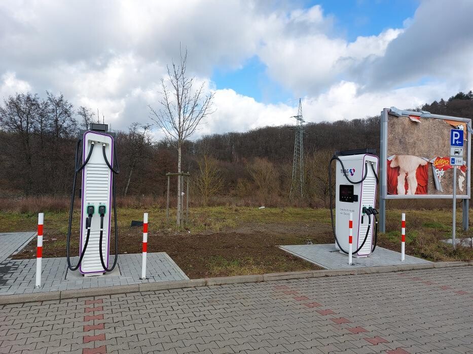 Bilder TEAG Mobil-Ladestation
