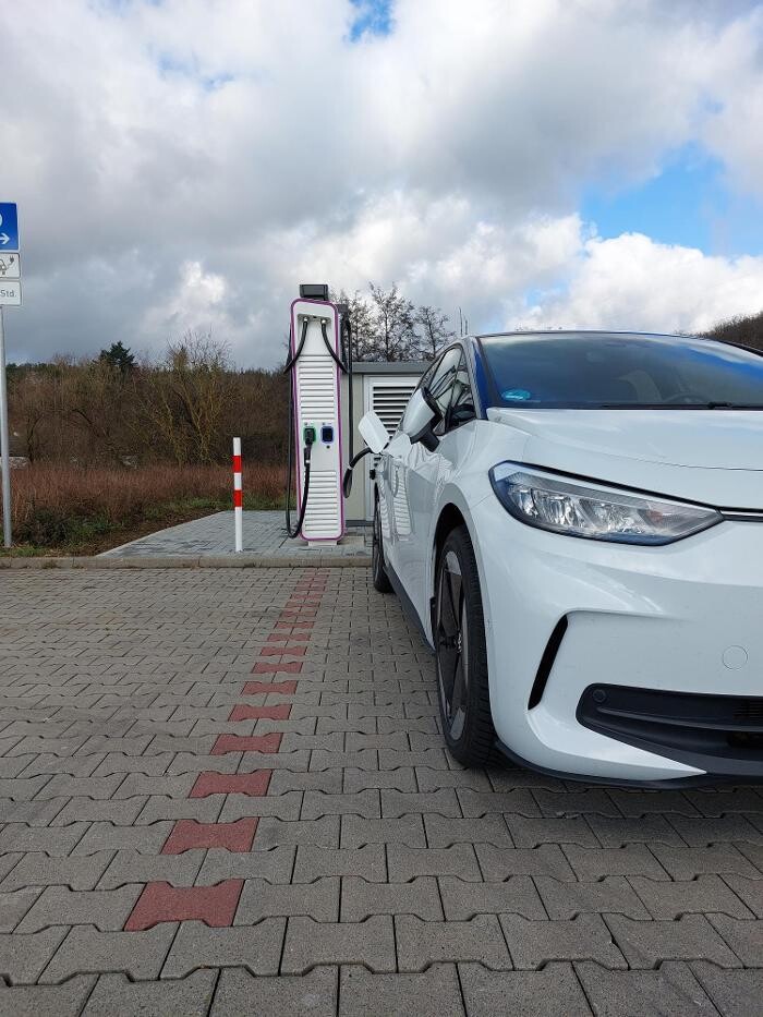 Bilder TEAG Mobil-Ladestation