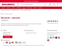Website Screenshot Woolworth