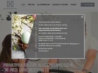 Website Screenshot Privatpraxis Dr. Med. Dirk Herting