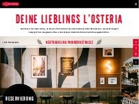 Website Screenshot L'Osteria Neutraubling Pommernstraße