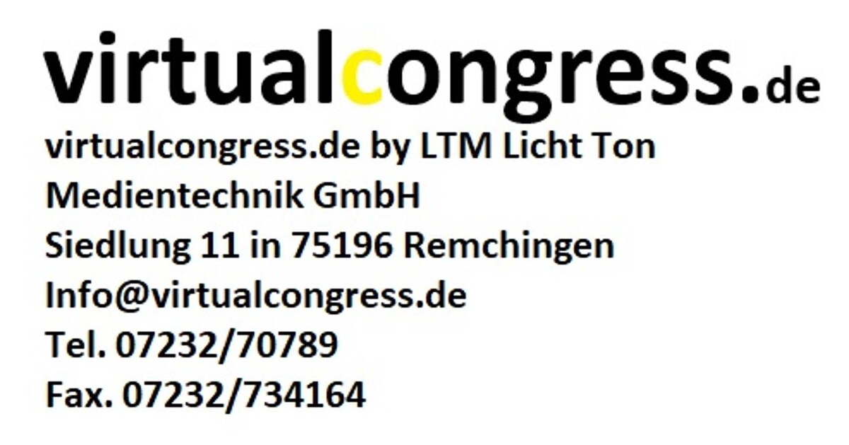 virtualcongress.de by LTM Licht Ton Medientechnik GmbH Logo