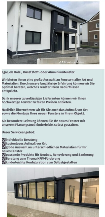 Bilder Maxi Bauelemente Karakas