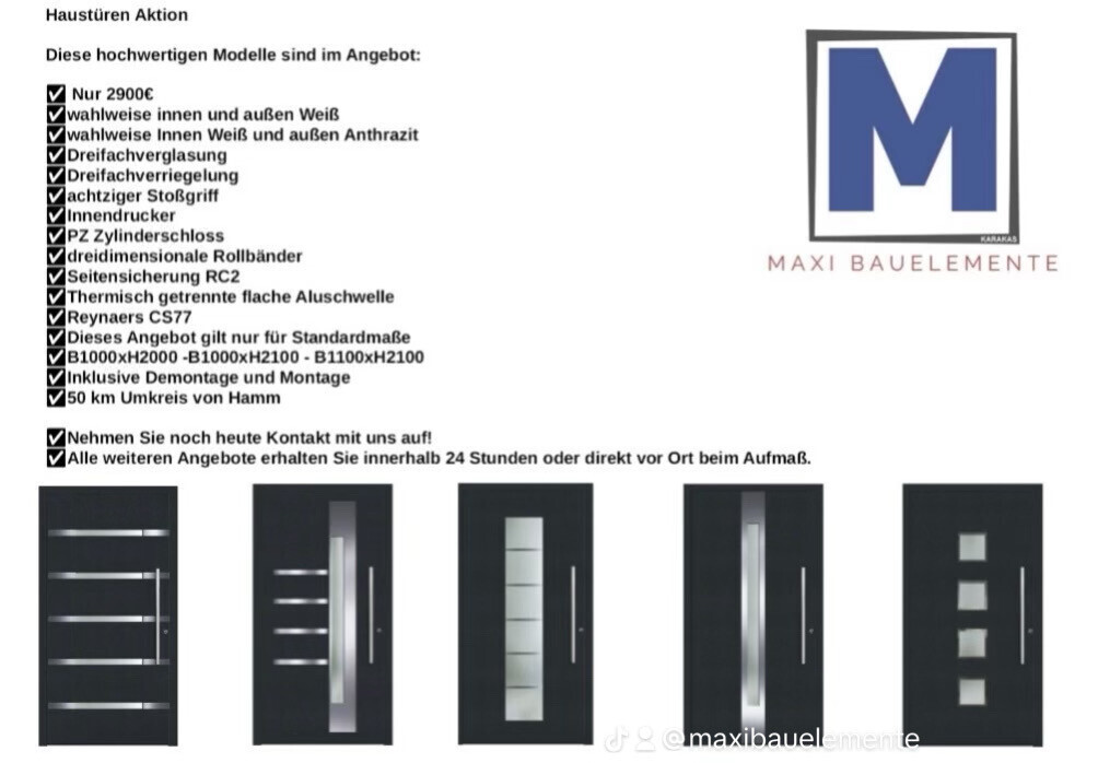 Bilder Maxi Bauelemente Karakas