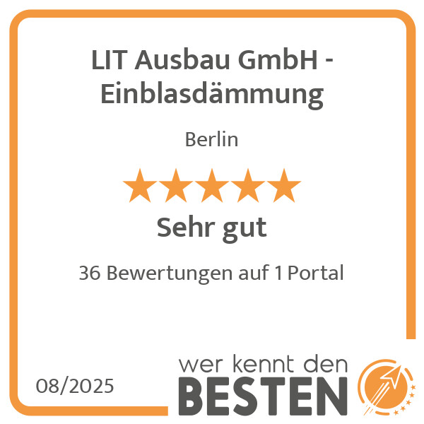 Bilder LIT Ausbau GmbH - Einblasdämmung